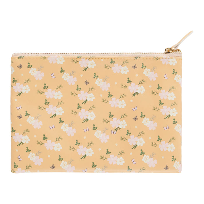 Floral Zipper Pouch, 5.5-in x 9.3-in, Assorted