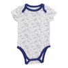 MONKEY BARS Infant Boys' Cool Waves Printed Short Sleeve Onesie, 0-24 Month