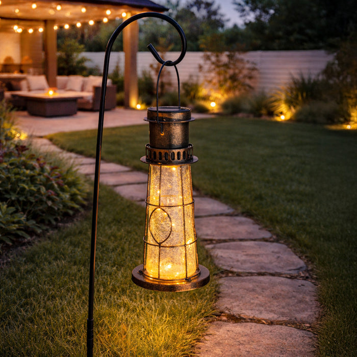 Hanging Lighthouse Stake Light, 11.5-in.