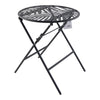 Foldable Cut-Out Bistro Side Table, 16-in x 18-in.