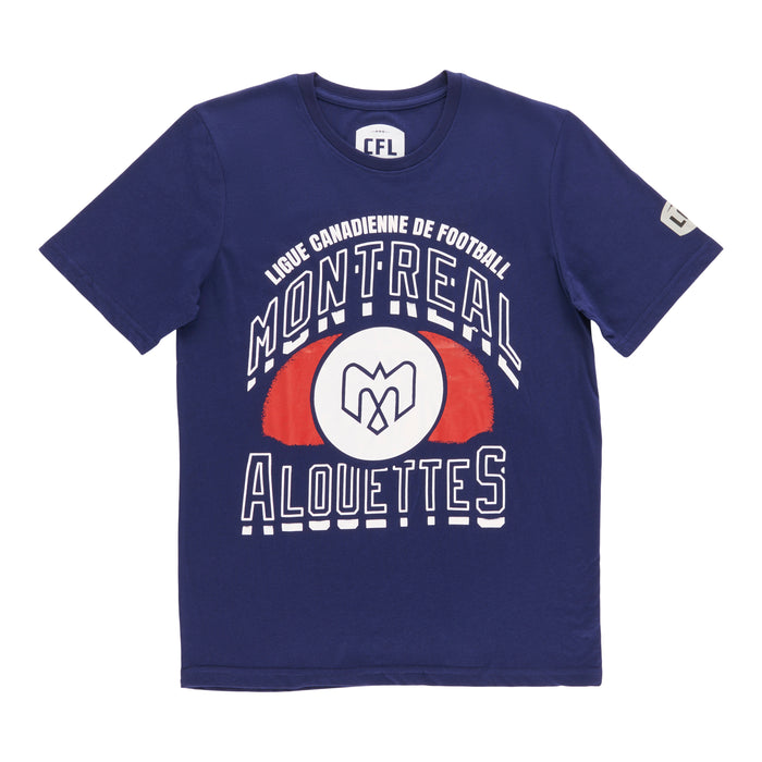 CFL Men's Licensed Montreal Alouettes Short Sleeve T-Shirt