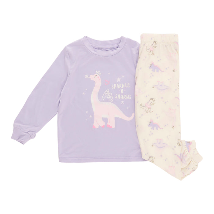 MONKEY BARS Infant Girls' Rainbow Fun Long Sleeve Pyjama Set, 12-24 Month
