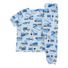 MONKEY BARS Infant Boys' Sand Dunes Printed Short Sleeve Pyjama Set, 2-Piece, 12-24 Month