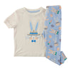 MONKEY BARS Infant Unisex Novelty Printed Short Sleeve Pyjama Set, 2-Piece, 12-24 Month