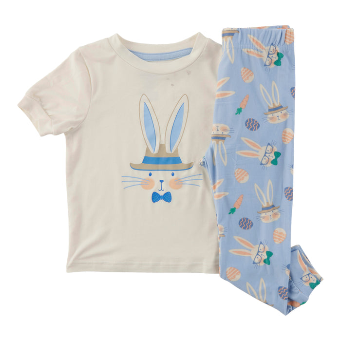 MONKEY BARS Infant Unisex Novelty Printed Short Sleeve Pyjama Set, 2-Piece, 12-24 Month