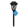 Solar X Stake Light, Black, 4-in x 17.5-in.