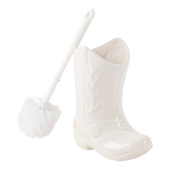 HomeStyles Boot/Bow Toilet Brush Set, 2 Piece