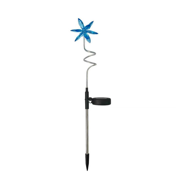 Solar Mixed Flower Stake Light, 28-in.