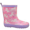 Bottes de pluie en caoutchouc imprimées BELLA & BIRDIE pour filles