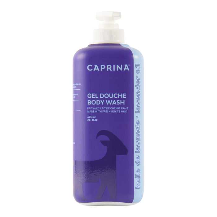 Caprina Gel Douche Huile de Lavande, 625 ml