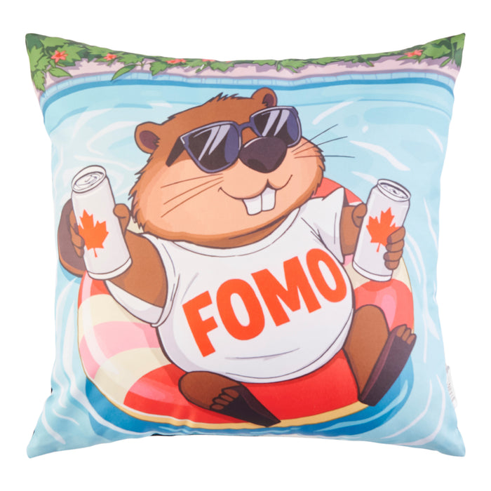 Outdoor Canada Cushion, 18-in x 18-in.