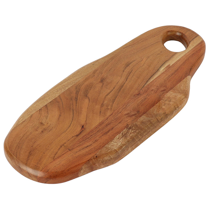 Planche à découper en bois d’acacia, 21 po x 8 po