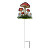 HomeStyles Mushroom/Boot Garden Stake, 8-in x 24-in.