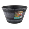 Whiskey Barrel Planter, 20-in x 13-in.