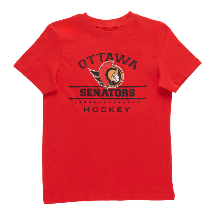 NHL Boys' Ottawa Senators Short Sleeve T-Shirt