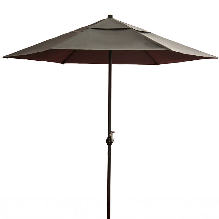 Oasis Living Patio Umbrella, Grey, 7.5-ft.