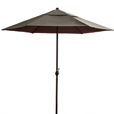 giant tiger patio umbrella Oasis Living Patio Umbrella, Grey, 7.5-ft. – Giant Tiger