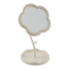 Flower Mirror With Tray, 6.3-in x 6.3-in x 11.5-in.