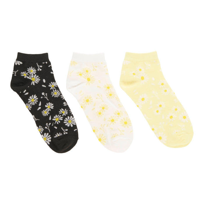 Carisma Women's Novelty Ankle Socks, 3-Pack