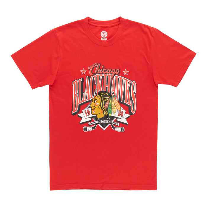 NHL Men's Licensed Chicago Blackhawks Short Sleeve T-Shirt