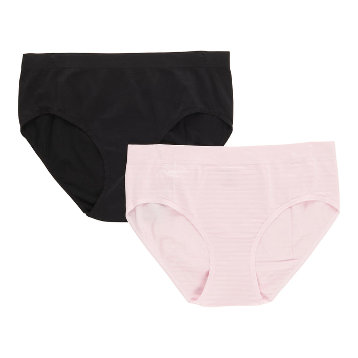 Carisma Women's Plus Brief Underwear, 2-Pack