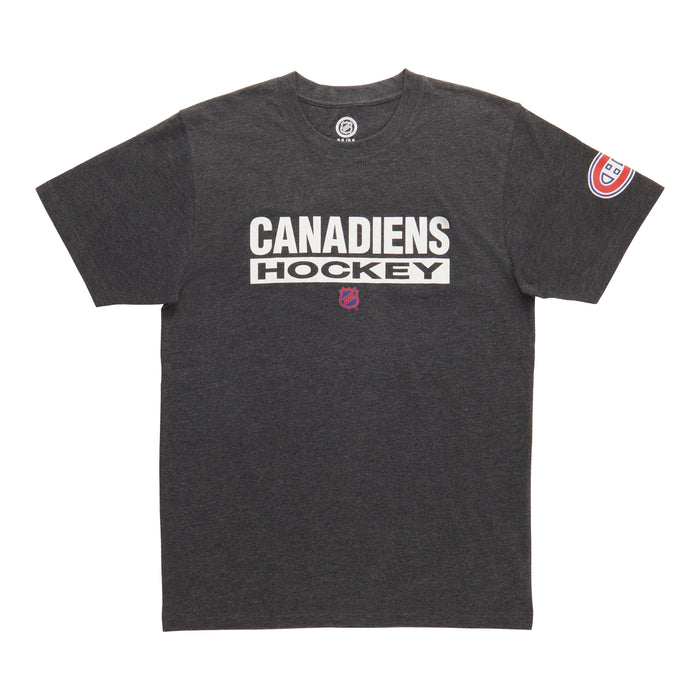 T-shirt à manches courtes Canadiens de Montréal de la LNH pour hommes