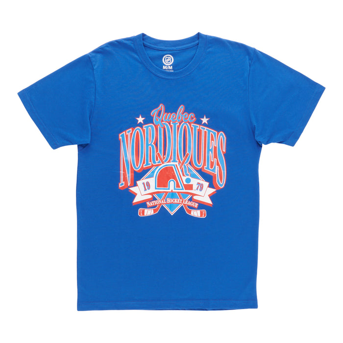 NHL Men's Licensed Québec Nordiques Short Sleeve T-Shirt