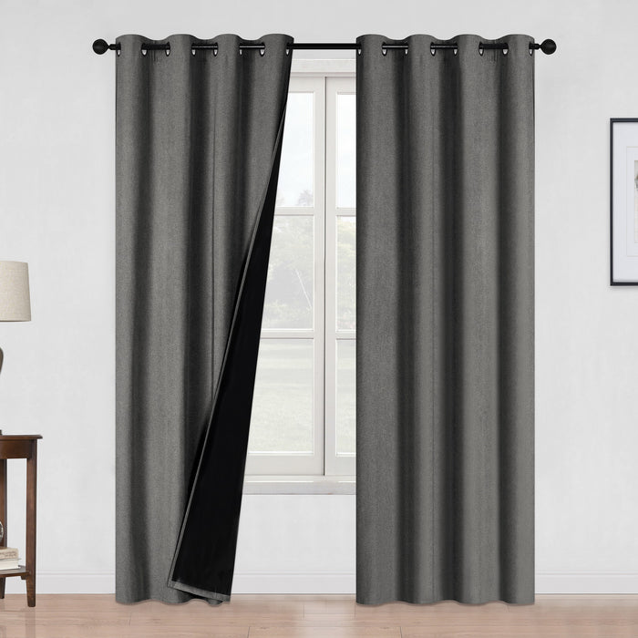 Blackout Curtain with Grommets, Assorted, 54-in x 84-in.