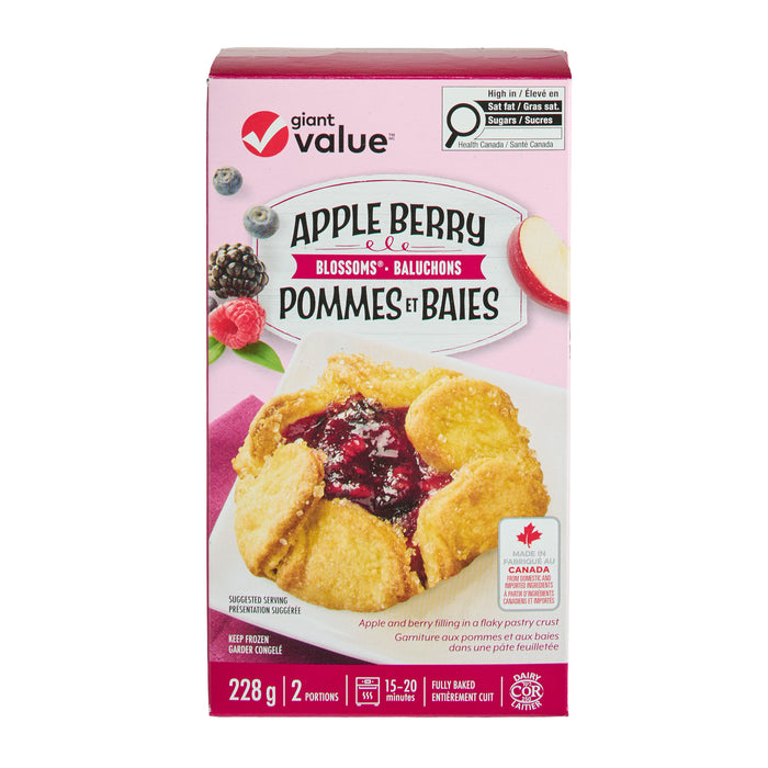 Giant Value Apple Berry Blossoms, 2-Pack, 228 g