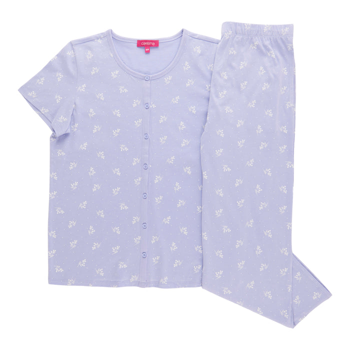 Carisma Women's Capri PJ Set, 2-Piece