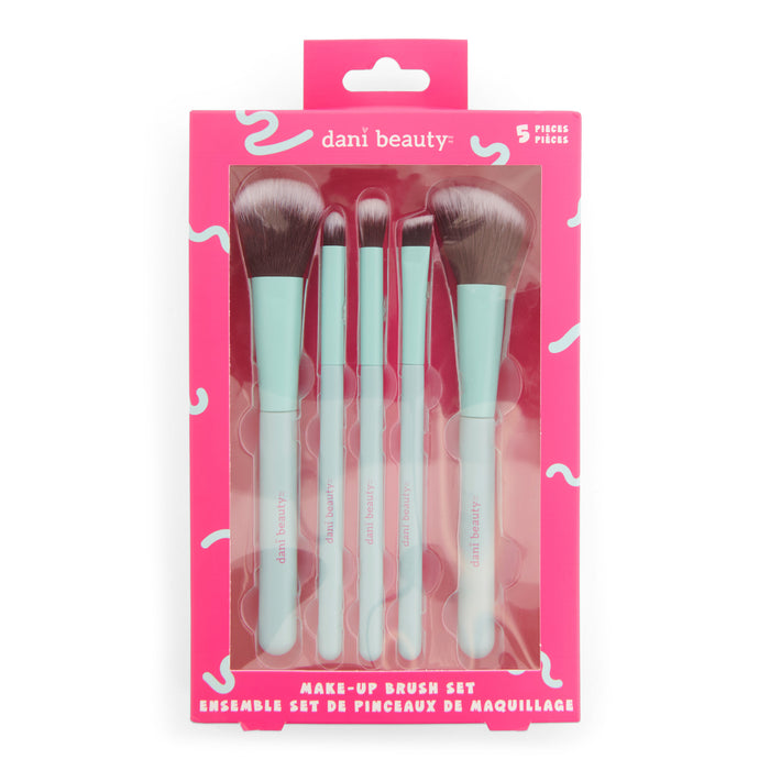 Ensemble de pinceaux à maquillage Dani Beauty, 5 pièces