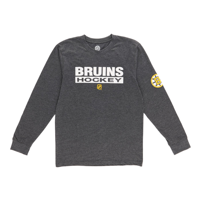 NHL Men's Licensed Boston Bruins Long Sleeve T-Shirt