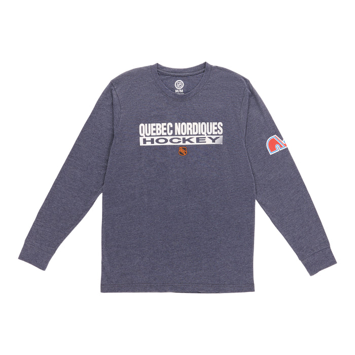 NHL Men's Licensed Québec Nordiques Long Sleeve T-Shirt