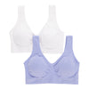 Carisma Women's Plus Comfort Bras, 2-Pack