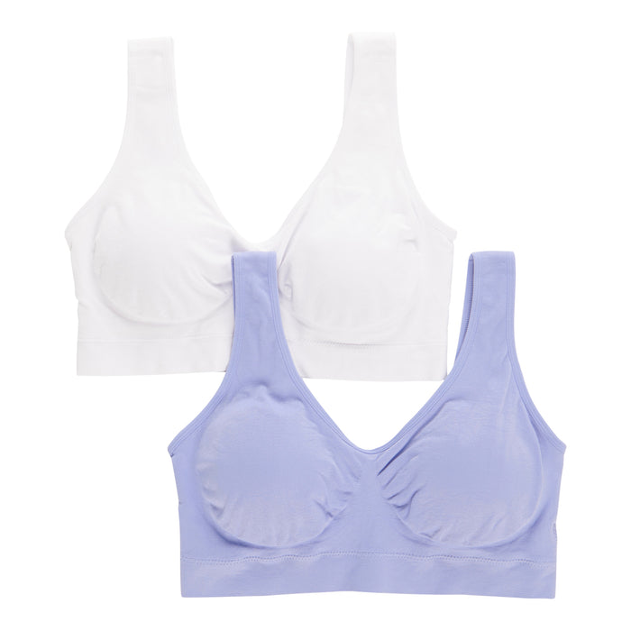 Carisma Women's Plus Comfort Bras, 2-Pack