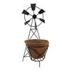 Jardinière à motif de moulin à vent, 16 po