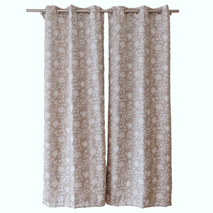 Rideaux assombrissants imprimés avec œillets HomeStyles, emb. de 2, 37 po x 84 po