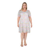 Carisma Women's Plus Ribbed Mom & Me Sleepshirt