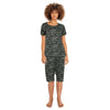 Women's Cotton Jersey Capri PJ Set, 2-Piece, Assorted
