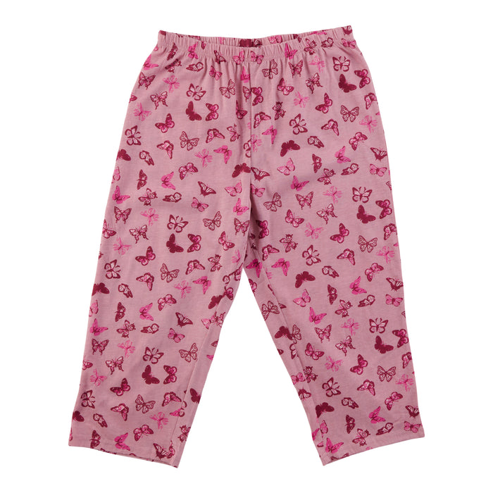 Women's Cotton Printed Capri PJ Pants, Assorted
