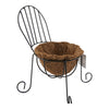 Jardinière en forme de chaise, 10 po