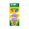 Crayons de couleur Crayola, emb. de 24