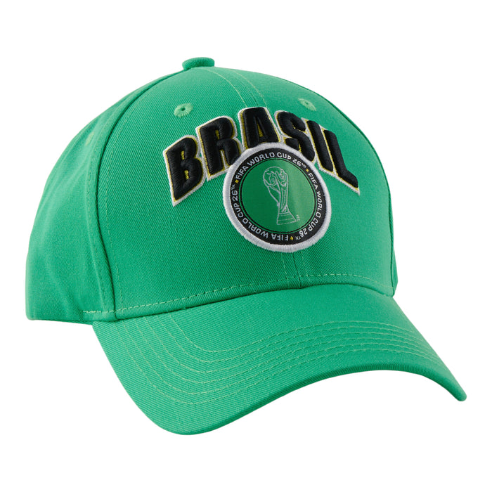 Casquette de baseball du Brésil sous licence FIFA pour hommes
