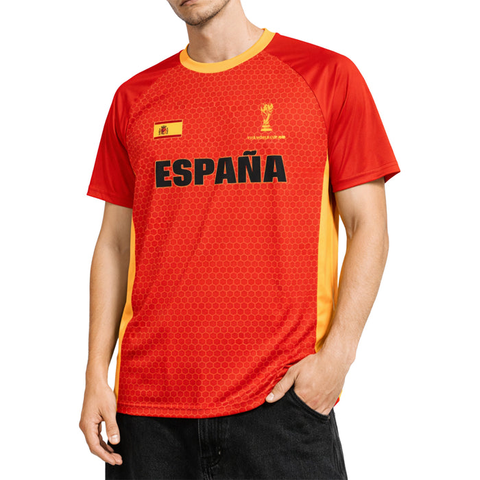 FIFA Men's Licensed Spain T-Shirt Jersey