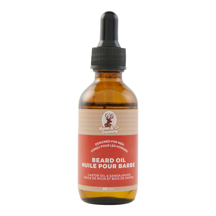 Moose & Co. Grooming Conditioning Beard Oil, 60-ml