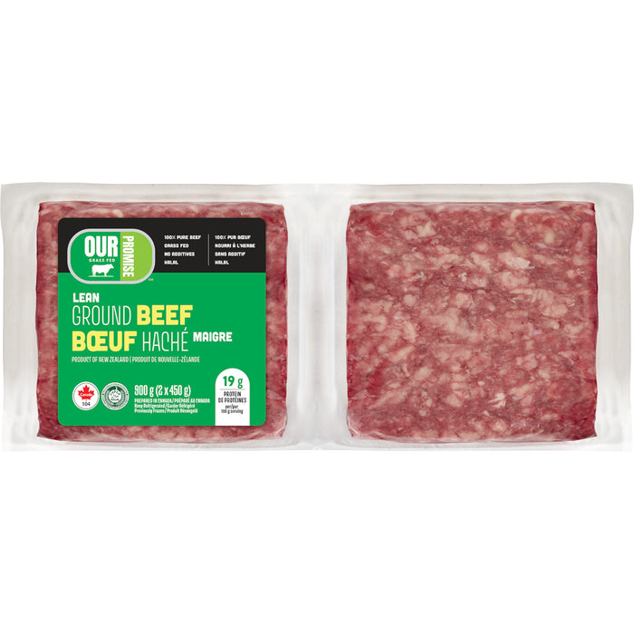 Our Promise Lean Ground Beef, 2-Pack, 900 g
