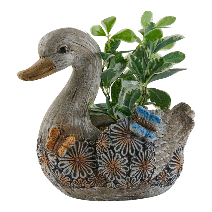 HomeStyles Duck/Elephant Planter, 12-in x 8-in x 11-in.