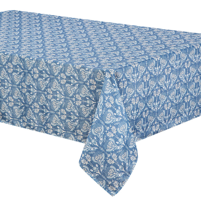Faux Linen Tablecloth, 60-in x 84-in.