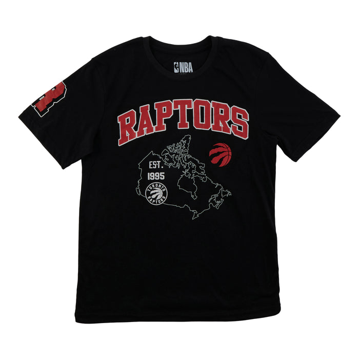 T-shirt à manches courtes pour hommes des Raptors de Toronto de la NBA