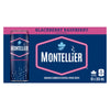 Montellier Canadian Carbonated Natural Spring Water, Blackberry Raspberry, 10-Pack, 355 ml